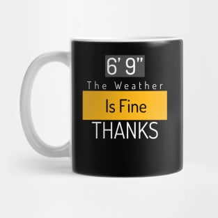 Tall funny novelty T-Shirt Mug